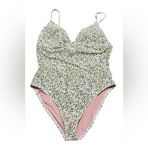 J.Crew Liberty of London One Piece Swimsuit Size 14 Floral NWT